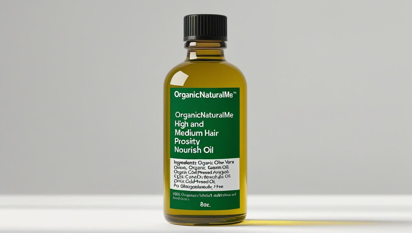 Organicnaturalme Ultimate Hair Nourish Oil – High & Medium Porosity Hair