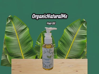 Ultimate Hair Nourish Oil - Organic Argan & Ayurvedic Blend